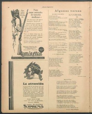Algunos versos