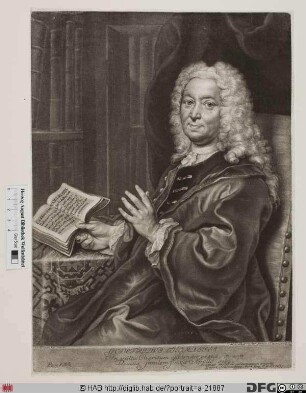 Bildnis Gottfried Thomasius