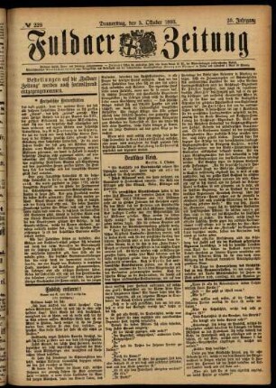 Ausgabe vom Donnerstag, den 05. Oktober 1893.