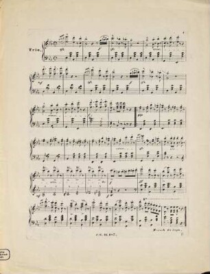 Recruten-Marsch : für das Piano ; op. 1