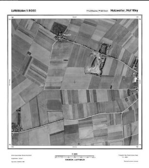Holzweiler, Hof Wey, Gauß-Krüger-Koordinaten: Rechtswert: 2526, Hochwert: 5656