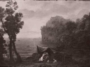 Küstenlandschaft mit Acis und Galatea