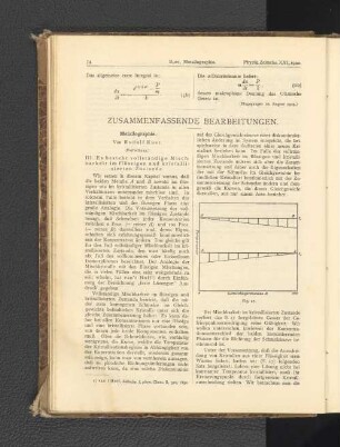 Zusammenfassende Bearbeitungen