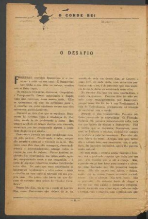 O desafio