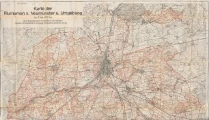 Karte der Flurnamen v. Neumünster u. Umgebung : (Zum Neumünsterschen Flurnamenbuch des Verfassers. zeitschrift der Gesellschaft für Schleswig-Holsteinische Geschichte. Bd. 58).