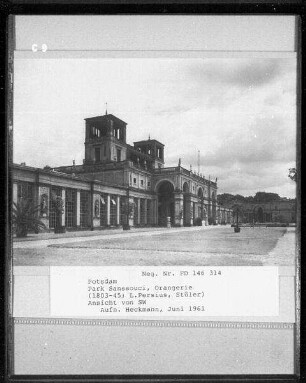 Schloß Sanssouci, Neue Orangerie