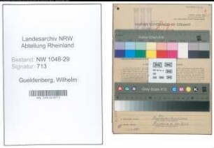 Entnazifizierung Wilhelm Gueldenberg , geb. 23.01.1900 (Beamter)