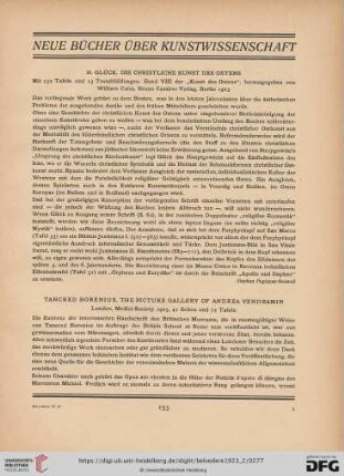 [Rezension von: H. Glück, Die christliche Kunst des Ostens]