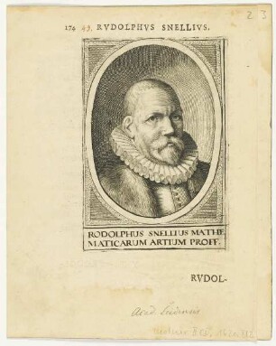 Bildnis des Rodolphus Snellius