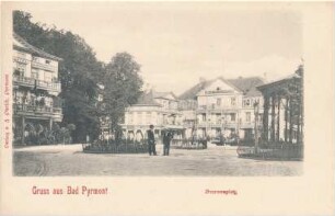 Brunnenplatz mit Brodelbrunnen
