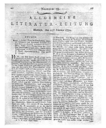 Jacquin, N. J. von: Collectanea ad botanicam, chemiam, et historiam naturalem spectantia. Wien: Wappler 1786-88