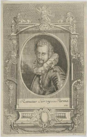 Bildnis des Rainutius Herzog zu Parma