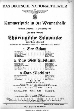 Das Dienstjubiläum