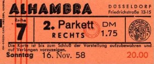 Alhambra-Theater Düsseldorf