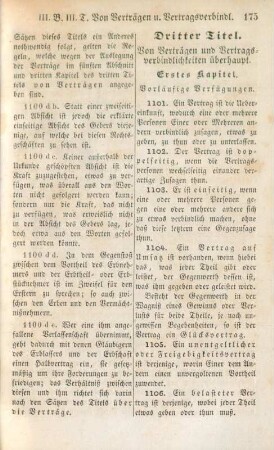 Dritter Titel. Von Verträgen und Vertragsverbindlichkeiten überhaupt