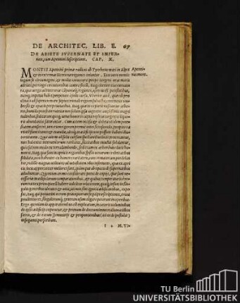 De Abiete Supernate Et Infernate, cum Apennini descriptione. Cap. X.
