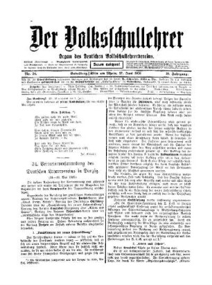 34. Vertreterversammlung des Deutschen Lehrervereins in Danzig : (24.-26. Mai 1926)