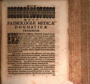 Georgii VVolffgangi Wedelii, Med. Doctoris, Consiliarii Et Archiatri Ducalis Saxonici, Et Professoris Publici, Pathologia Medica Dogmatica