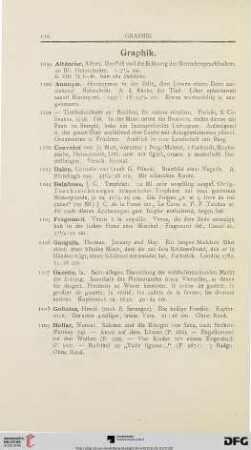 Graphik (Nr. 1099-1134)