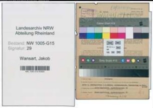 Entnazifizierung Jakob Wansart , geb. 22.11.1919 (Kaufmann)
