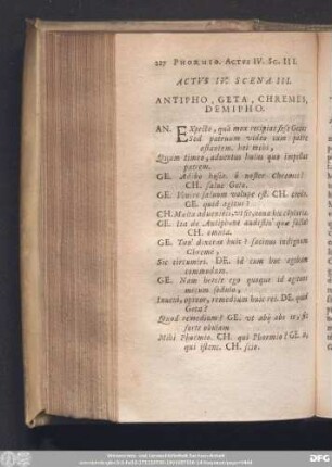 Actus IV. Scena III.