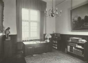Dresden, Ständehaus am Schloßplatz. Landesamt für Volkskunde und Denkmalpflege (heute Landesamt für Denkmalpflege in Sachsen). Zimmer des Amtsleiters