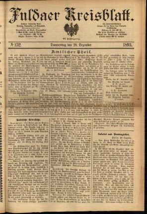 Ausgabe vom Donnerstag, den 28. Dezember 1893.