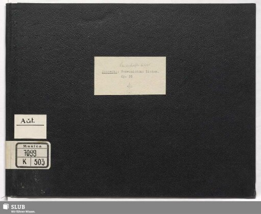 Landschaftsbilder - Mus.7099-K-503 : V, pf : op.21 : GutD 20