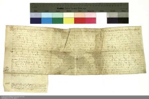 Gütertausch zwischen Philipp Georg Schenck zu Schweinsberg, Dechant von Fulda und Propst von Michaelsberg und Heinrich von Merlau