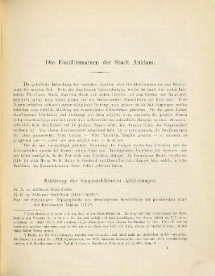 Die Familiennamen der Stadt Anklam, 1 = 1886/87