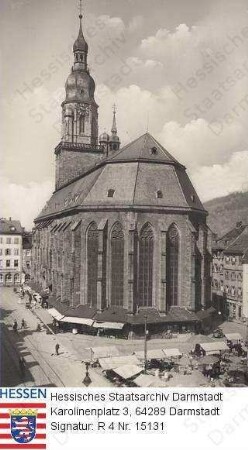 Heidelberg, Heilig-Geist-Kirche / Außenansicht