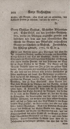 Westricher Abhandlungen. St.1.