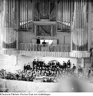 Bachfest / Kreuzkirche (ohne Tasche). Kreuzchor unter Leitung von Martin Flämig ab 1971