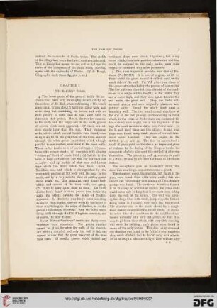 Chapter I: The earliest tombs