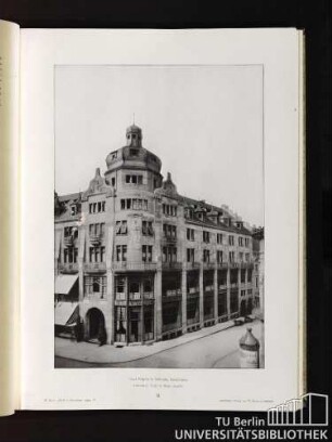 41. Hotel Erbprinz in Karlsruhe, Kaiserstrasse. Architekten: Curjel & Moser, daselbst.