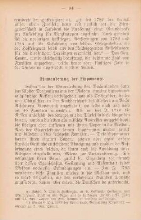Einwanderung der Lippowaner