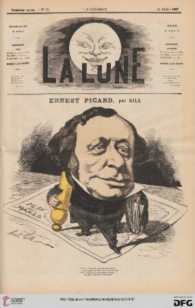 Troisième année N° 72 (21 Juillet 1867)