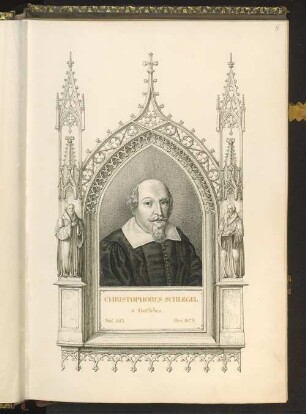 [Bildnis des Superintendenten Christoph Schlegel von Gottleben (1613-1678)]