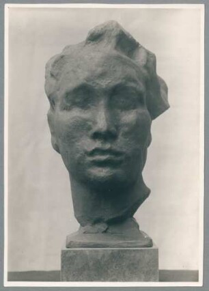 Kopf Genius, 1927/28, Bronze