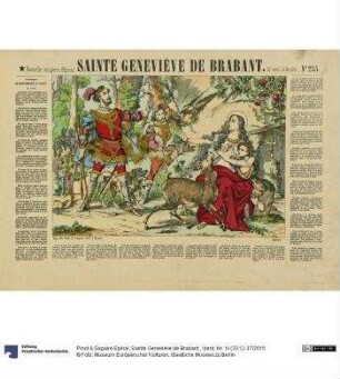 Sainte Geneviève de Brabant.