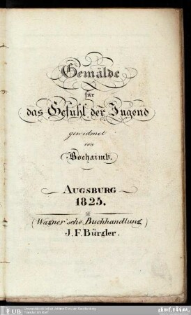 Gemälde für das Gefühl der Jugend