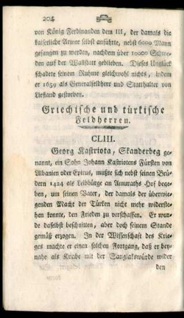 Griechische und türkische Feldherren