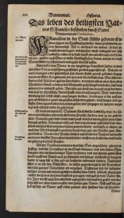 Das leben des heiligsten Vatters S. Francisci ...