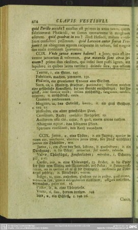 CCIX. Unde januae nomen habent?