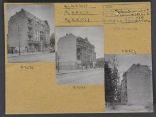 Straßenansichten. Berlin, Treptow, OT Baumschulenweg, Baumschulenstraße 7, 8a, 102