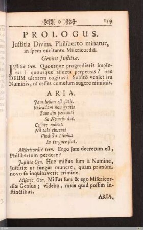 Prologus. (Stipendium Peccati Mors)