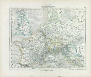 Gallia, Germania et Britannia inde ab Augusti temporibus
