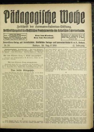 ¬Das¬ dritte Kriegsjahr