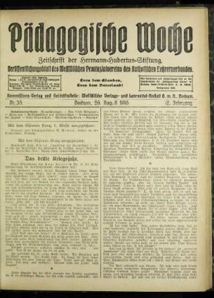 ¬Das¬ dritte Kriegsjahr