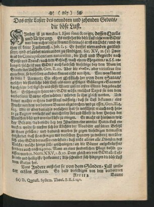 Das erste Laster des neundten und zehenden Gebots/ ... - Das dritte Laster wider das neundte und zehende Gebot/ ...